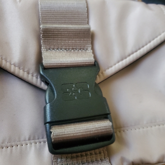 Ganni Adjustable Strap Recycled Tech Satchel Bag - Picture 5 of 11